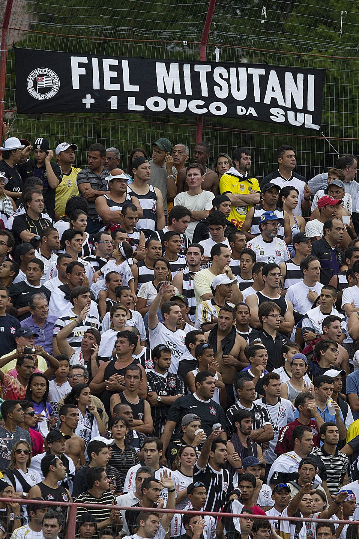 Durante a partida entre Nautico/PE x Corinthians, realizada esta tarde no estdio dos Aflitos, em Recife, jogo vlido pela 28 rodada do Campeonato Brasileiro de 2012