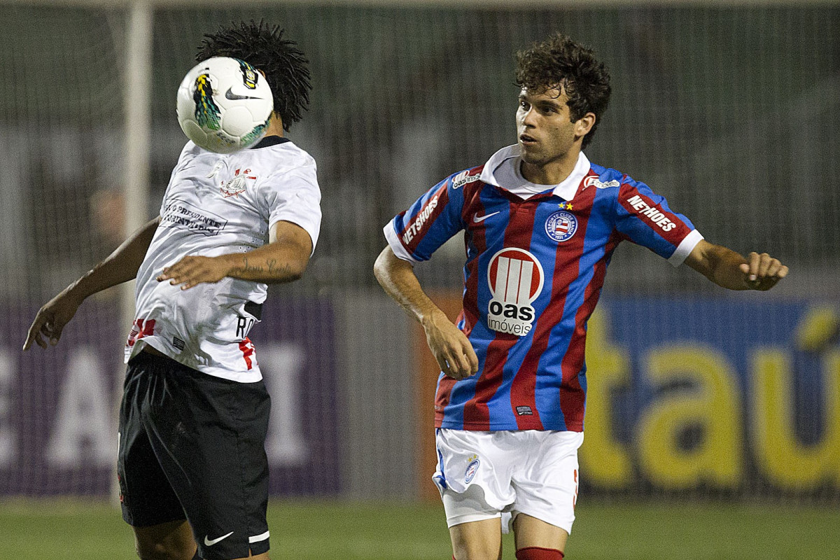 Durante a partida entre Corinthians x Bahia/BA, realizada esta noite no estdio do Pacaembu, jogo vlido pela 32 rodada do Campeonato Brasileiro de 2012