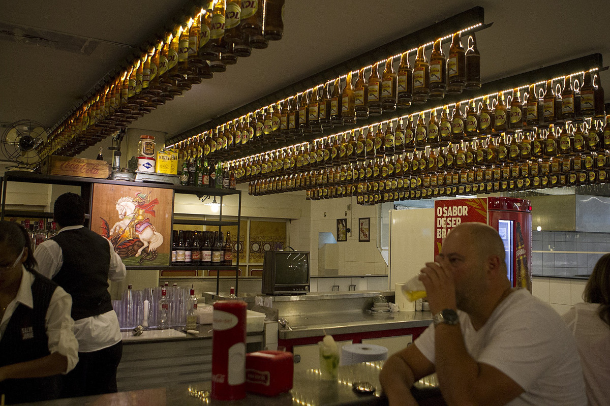 Inauguracao do Bar Salve Jorge no Parque São Jorge