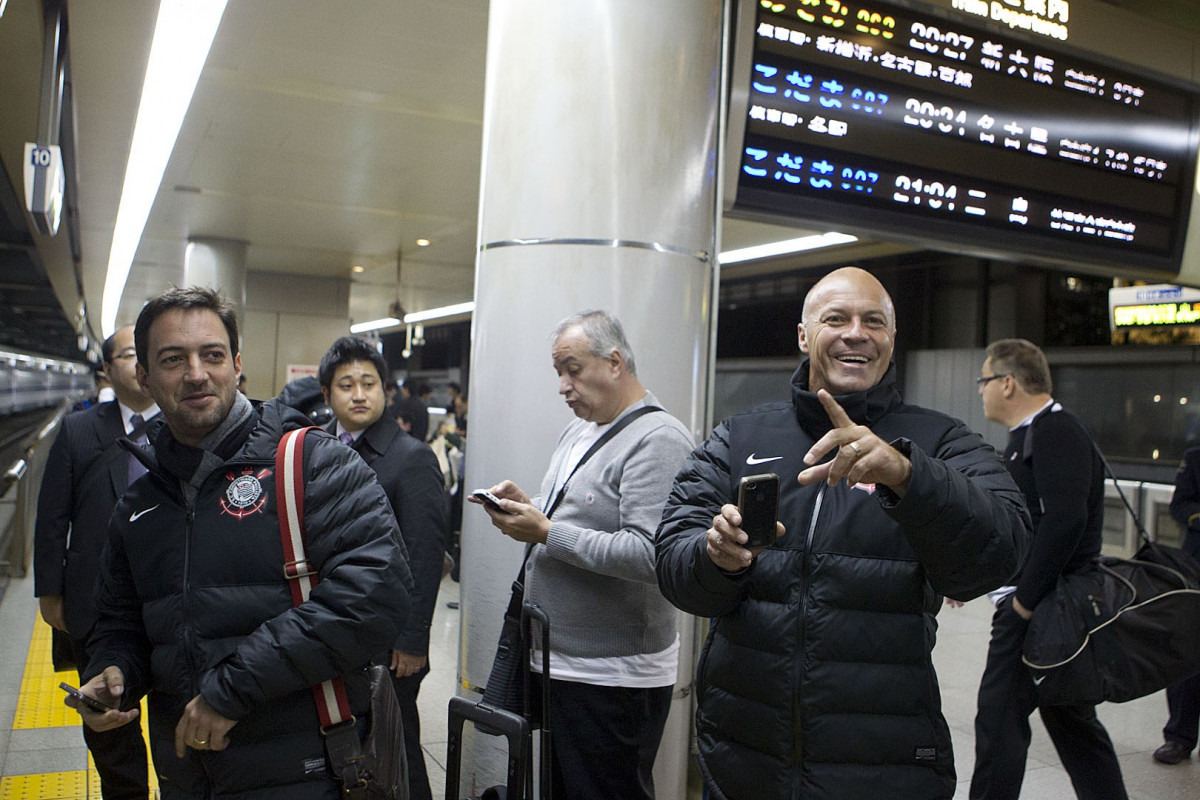 Durante a viagem para Nagoya/Japao; O time fez uma escala tecnica para e viajou ao Japao onde disputara o Campeonato Mundial Interclubes organizado pela FIFA, a ser jogado nas cidades de Toyota e Yokohama