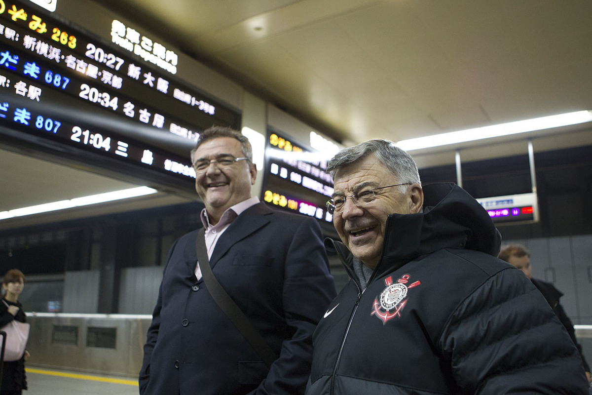 Durante a viagem para Nagoya/Japao; O time fez uma escala tecnica para e viajou ao Japao onde disputara o Campeonato Mundial Interclubes organizado pela FIFA, a ser jogado nas cidades de Toyota e Yokohama