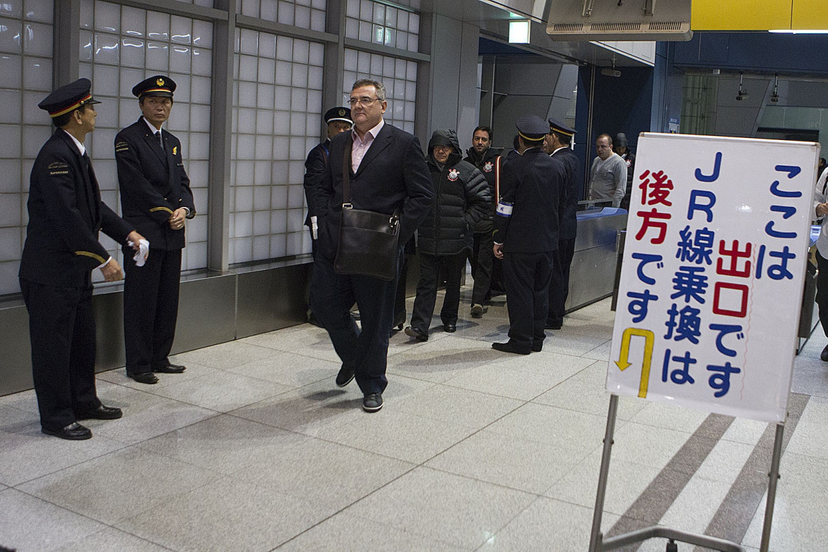 Durante a viagem para Nagoya/Japao; O time fez uma escala tecnica para e viajou ao Japao onde disputara o Campeonato Mundial Interclubes organizado pela FIFA, a ser jogado nas cidades de Toyota e Yokohama