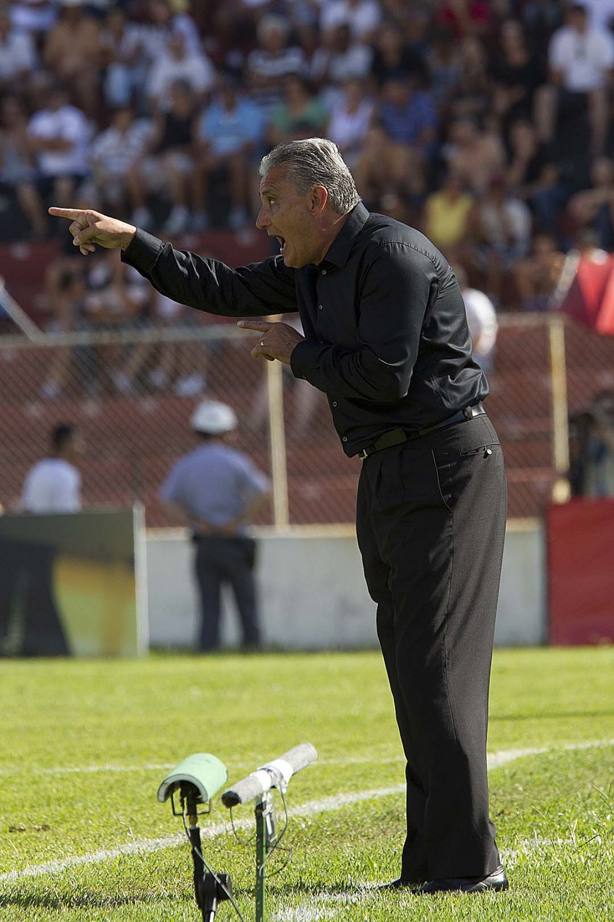 Durante o jogo esta tarde entre Paulista x Corinthians, no estádio Jaime Cintra , em Jundiaí, válido pela 1ª rodada do Campeonato Paulista 2013 - Jundiaí/SP