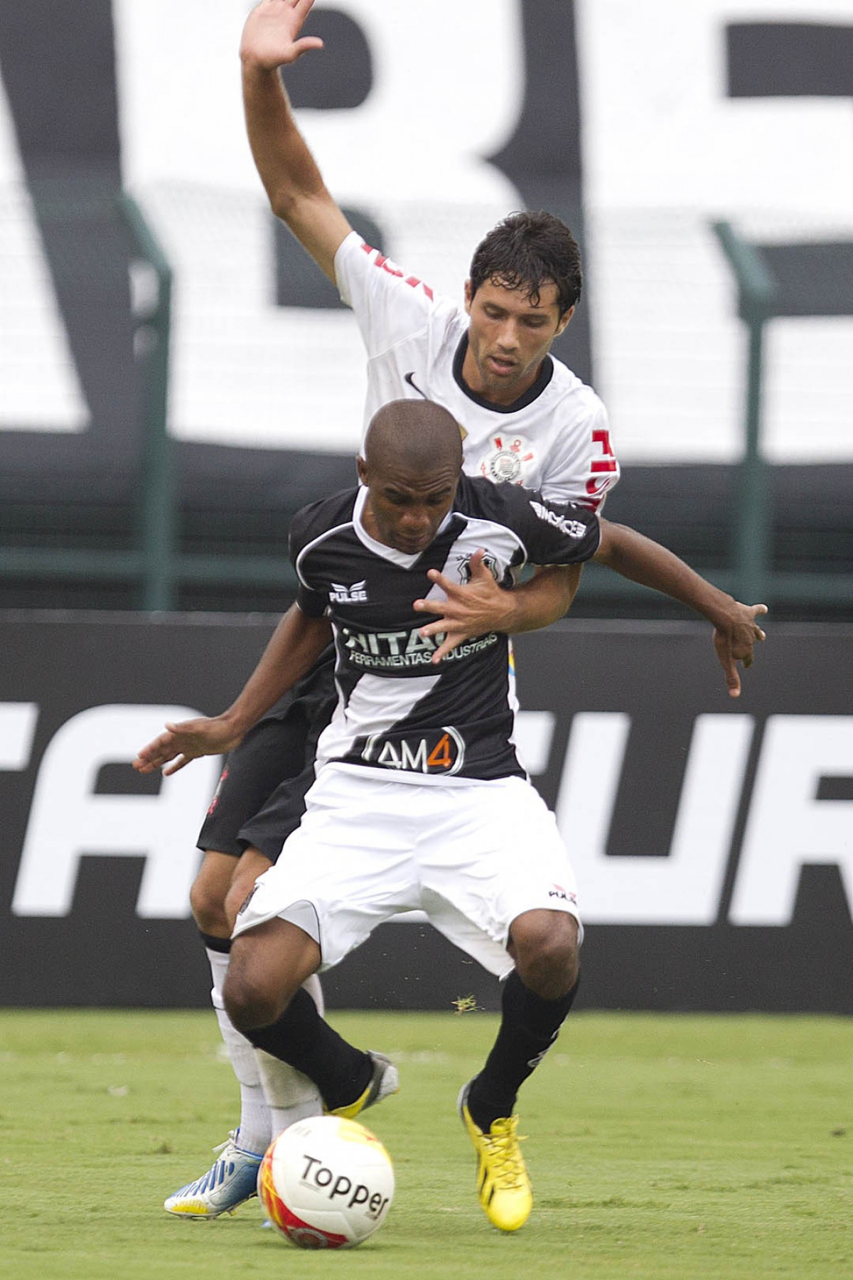 Durante a partida entre Corinthians x Ponte Preta/Campinas realizada esta tarde no estdio do Pacaembu, jogo vlido pela 1 rodada do Campeonato Paulista de 2013