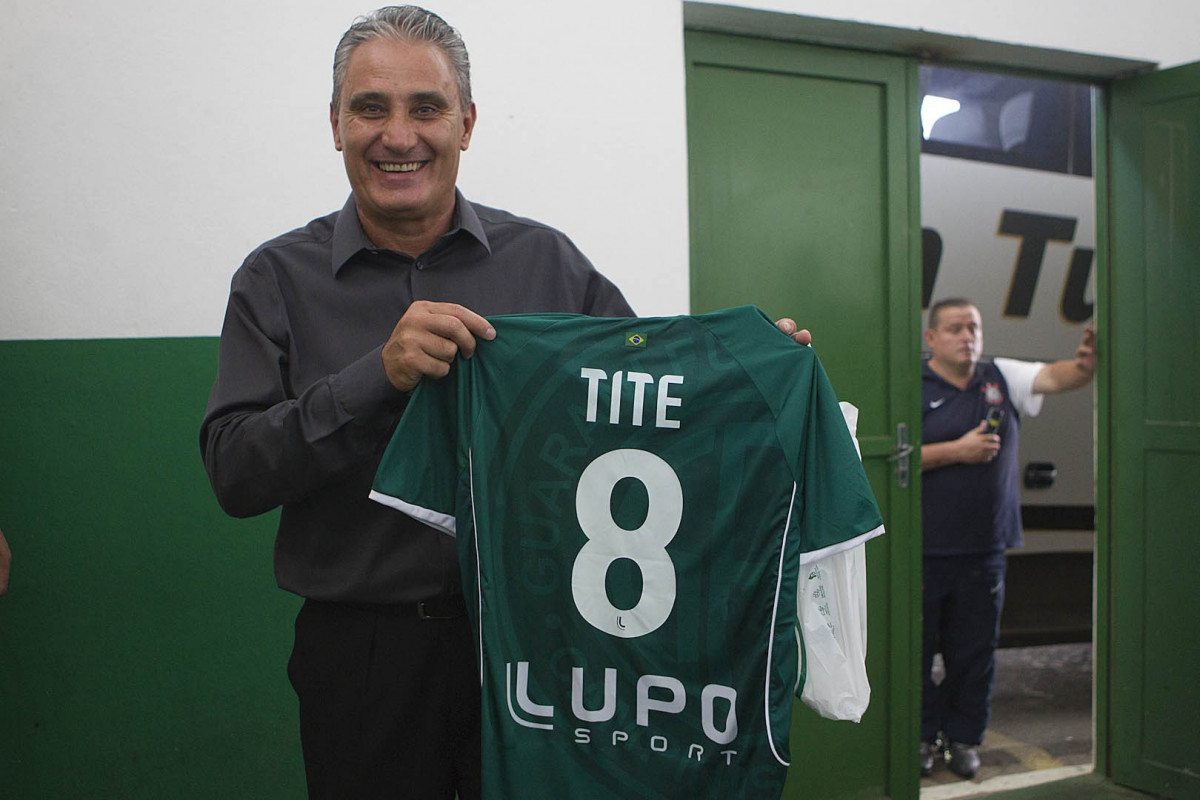 Nos vestirios antes da partida entre Guarani/Campinas x Corinthians realizada esta tarde no estdio Brinco de Ouro da Princesa, jogo vlido pela 14 rodada do Campeonato Paulista de 2013