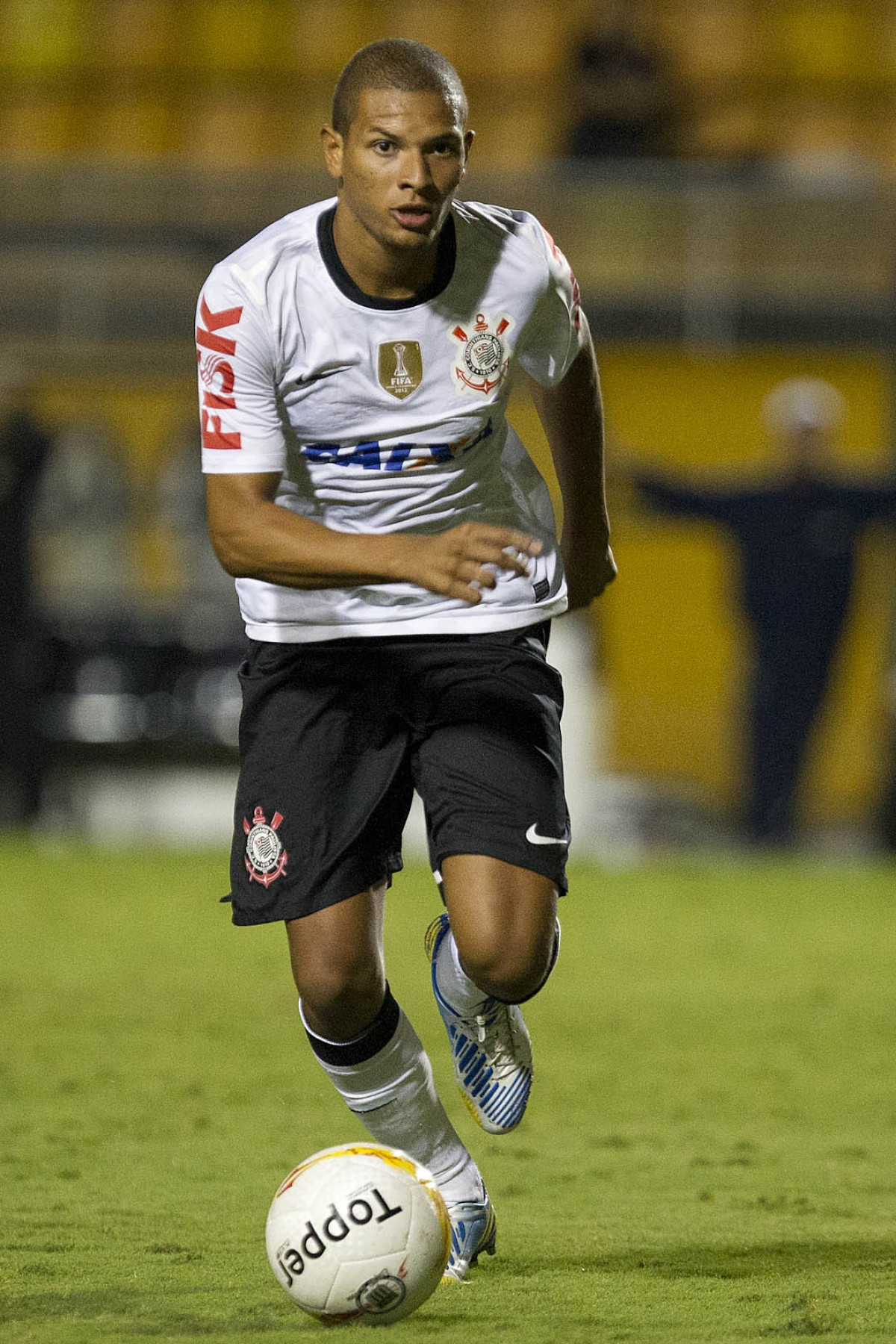 Durante a partida entre Corinthians x Penapolense realizada esta noite no estádio do Pacaembu, jogo válido pela 15ª rodada do Campeonato Paulista de 2013