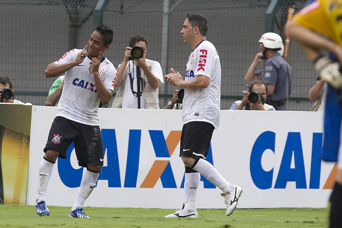 Durante a partida entre Corinthians x So Bernardo realizada esta tarde no estdio do Pacaembu, jogo vlido pela 17 rodada do Campeonato Paulista de 2013