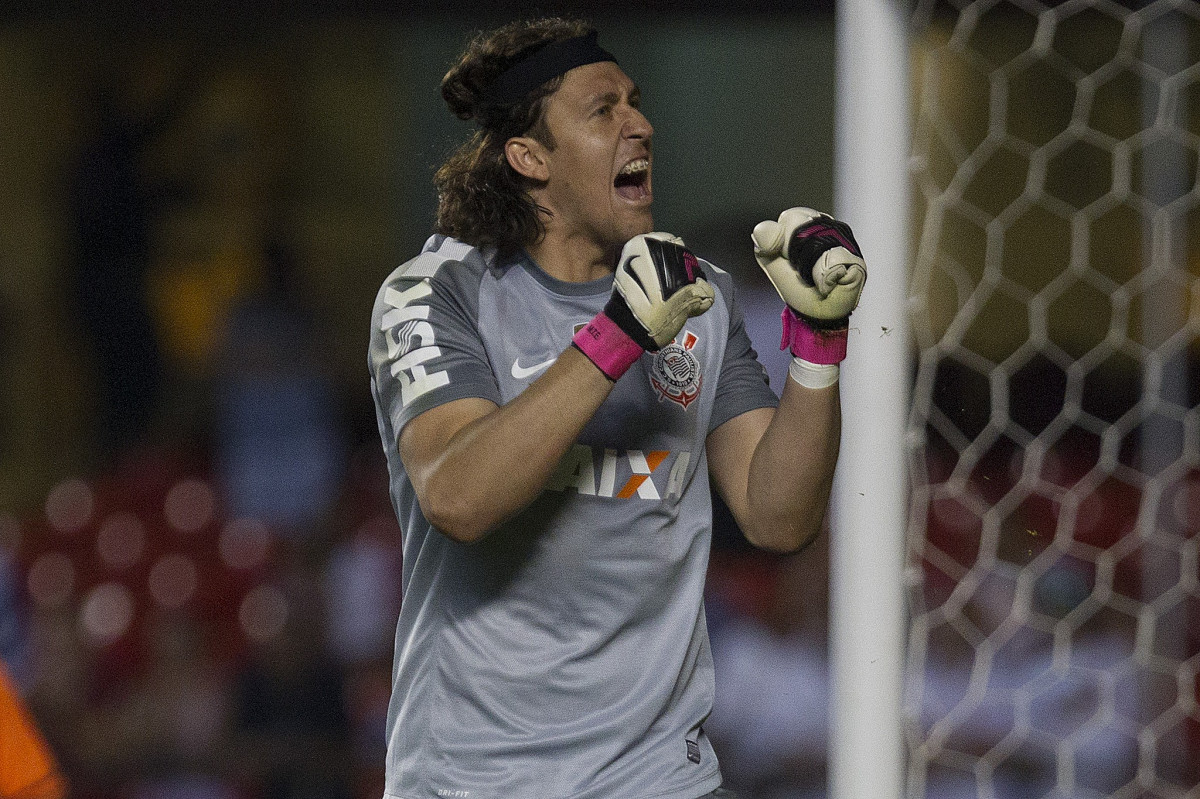 Durante a partida entre So Paulo x Corinthians realizada esta tarde no estdio do Morumbi, jogo vlido pelas semifinais do Campeonato Paulista de 2013