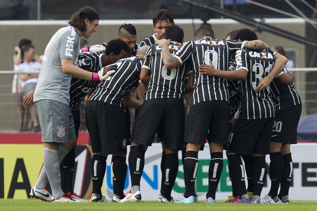 Durante a partida entre São Paulo x Corinthians realizada esta tarde no estádio do Morumbi, jogo válido pelas semifinais do Campeonato Paulista de 2013