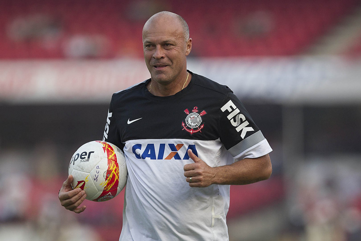 Durante a partida entre São Paulo x Corinthians realizada esta tarde no estádio do Morumbi, jogo válido pelas semifinais do Campeonato Paulista de 2013