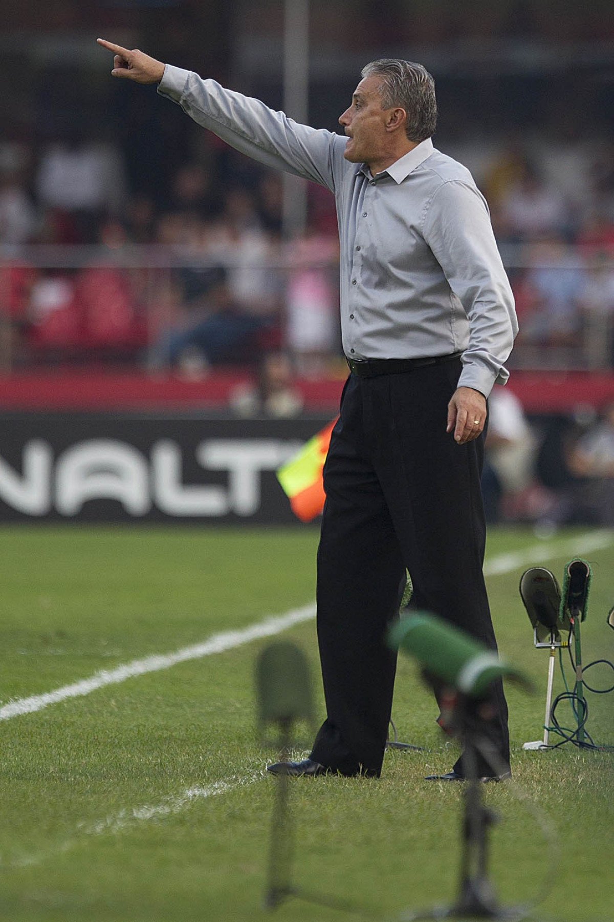 Durante a partida entre So Paulo x Corinthians realizada esta tarde no estdio do Morumbi, jogo vlido pelas semifinais do Campeonato Paulista de 2013