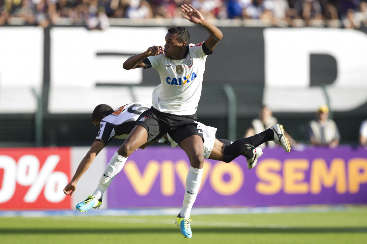 Durante a partida entre Corinthians x Atlético-MG, realizada esta tarde no estádio do Pacaembu, jogo válido pela 7ª rodada do Campeonato Brasileiro 2013