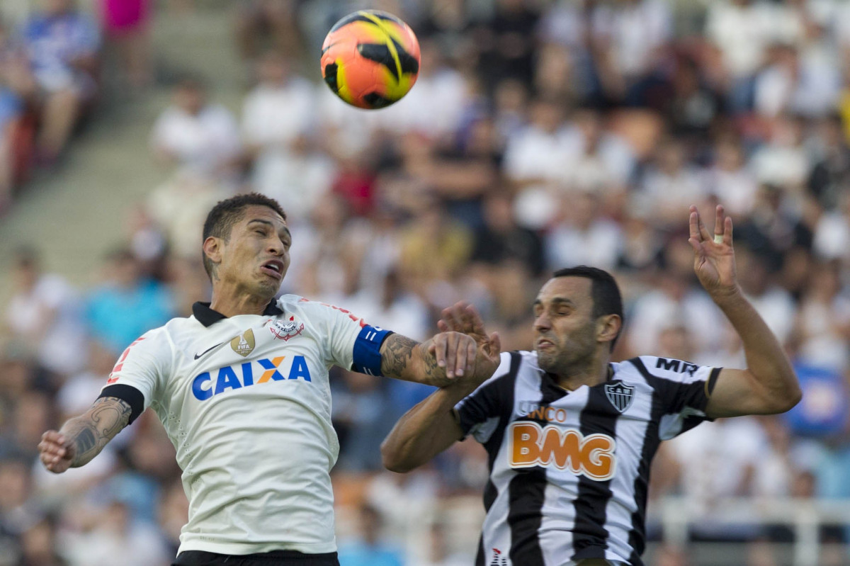 Durante a partida entre Corinthians x Atltico-MG, realizada esta tarde no estdio do Pacaembu, jogo vlido pela 7 rodada do Campeonato Brasileiro 2013