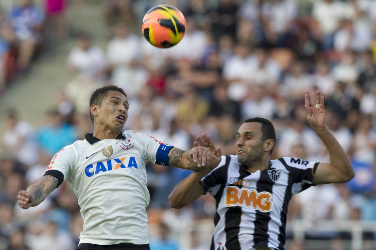 Durante a partida entre Corinthians x Atlético-MG, realizada esta tarde no estádio do Pacaembu, jogo válido pela 7ª rodada do Campeonato Brasileiro 2013