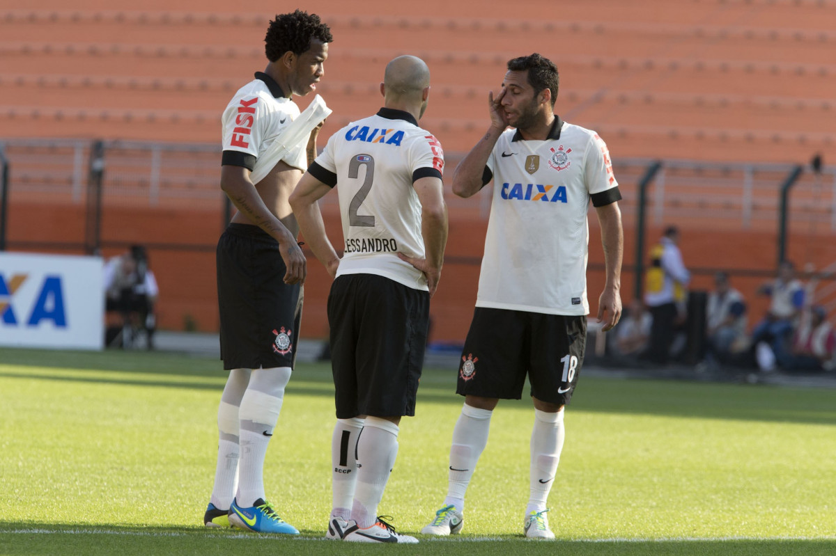 Durante a partida entre Corinthians x Nautico/PE, realizada esta tarde no estdio do Pacaembu, vlida pela 19 rodada do Campeonato Brasileiro de 2013