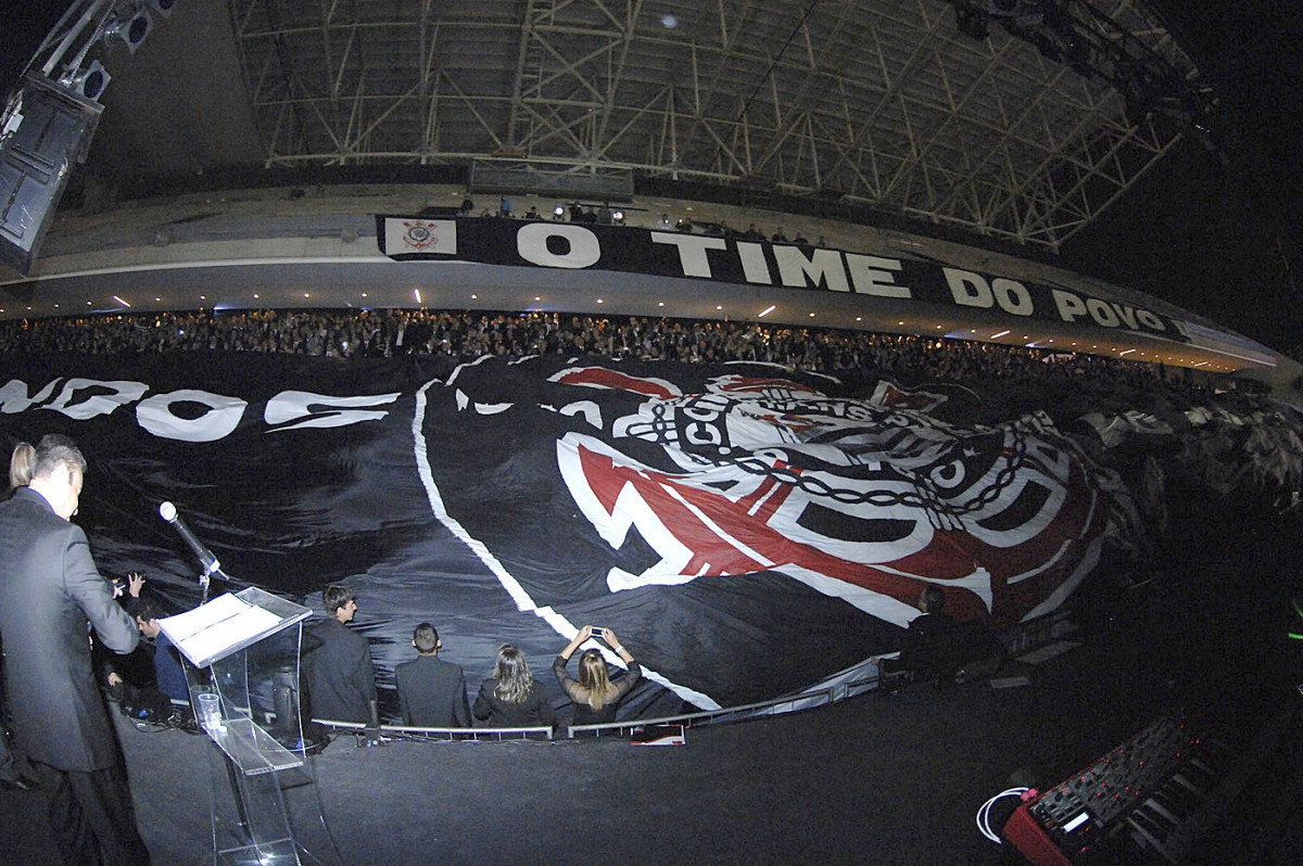 Aniversario de 103 anos do clube na Arena Corinthians. 28 de Setembro de 2013, So Paulo, So Paulo, Brasil
