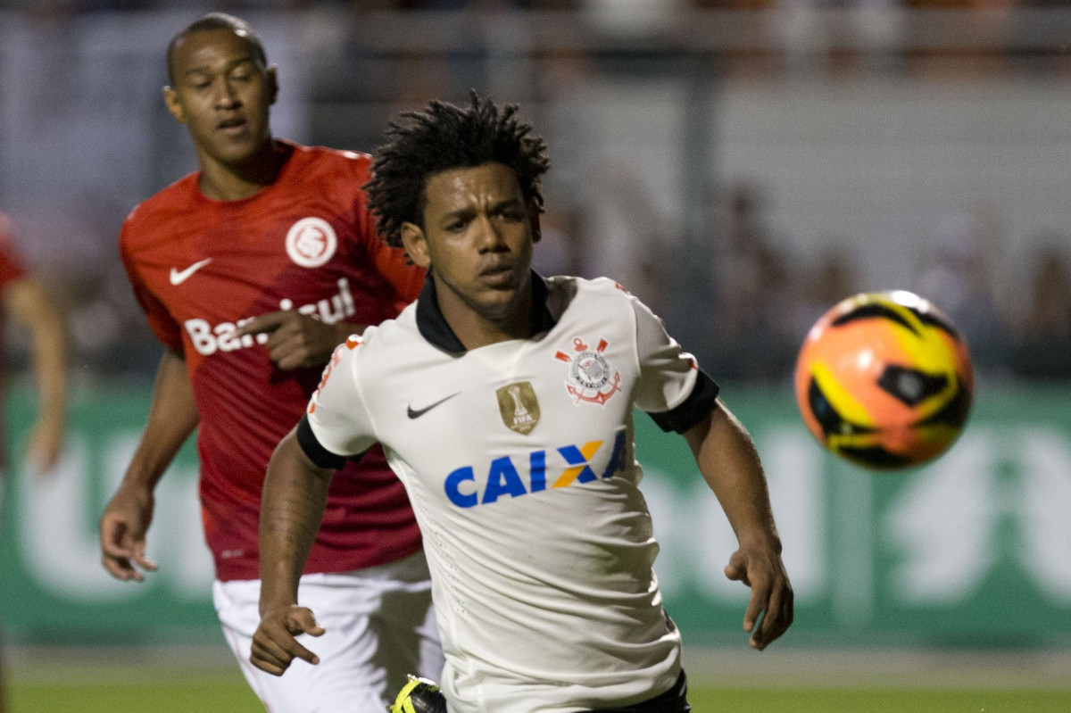 Durante a partida entre Corinthians x Internacional/RS, realizada esta noite no estdio do Pacaembu, vlida pela 37 rodada do Campeonato Brasileiro de 2013