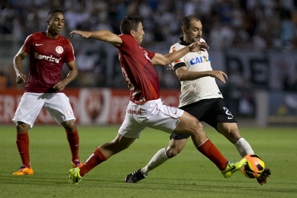 Durante a partida entre Corinthians x Internacional/RS, realizada esta noite no estádio do Pacaembu, válida pela 37ª rodada do Campeonato Brasileiro de 2013