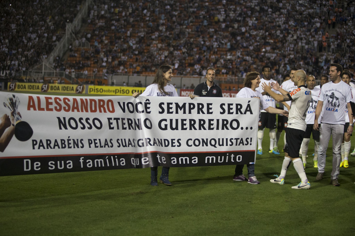 Durante a partida entre Corinthians x Internacional/RS, realizada esta noite no estdio do Pacaembu, vlida pela 37 rodada do Campeonato Brasileiro de 2013