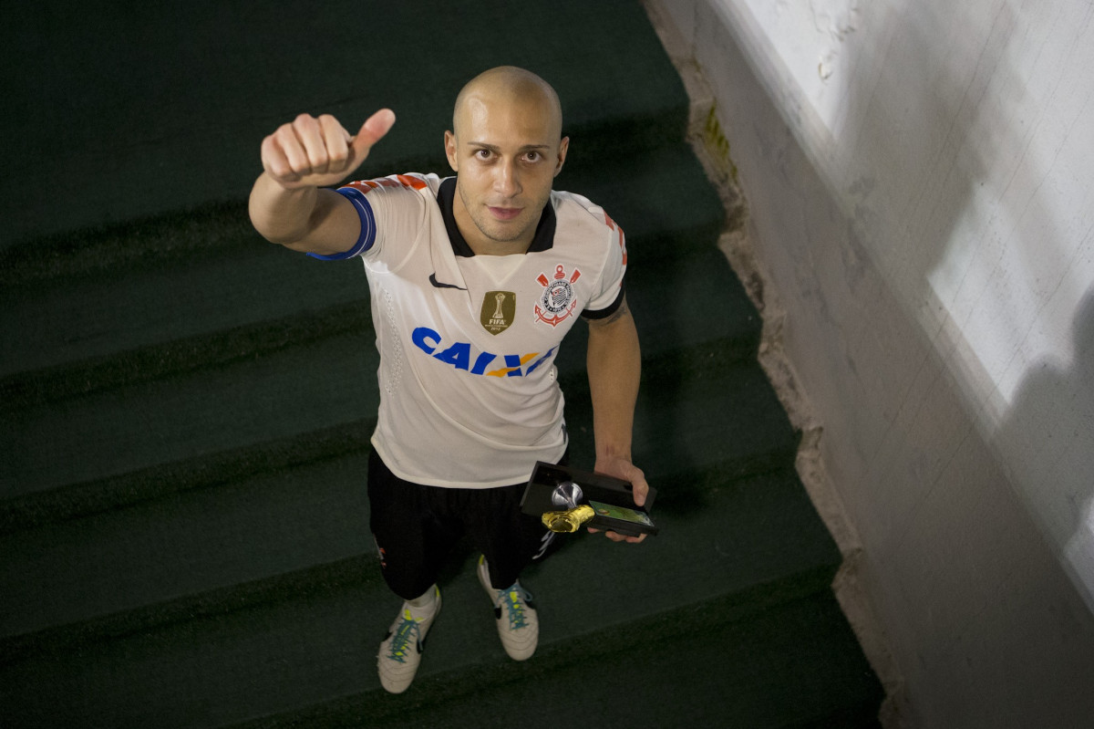 Durante a partida entre Corinthians x Internacional/RS, realizada esta noite no estdio do Pacaembu, vlida pela 37 rodada do Campeonato Brasileiro de 2013