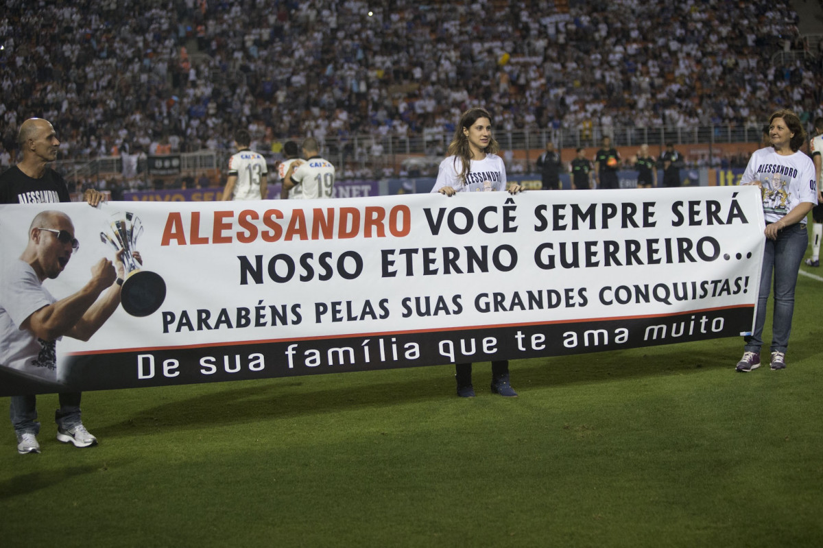 Durante a partida entre Corinthians x Internacional/RS, realizada esta noite no estádio do Pacaembu, válida pela 37ª rodada do Campeonato Brasileiro de 2013
