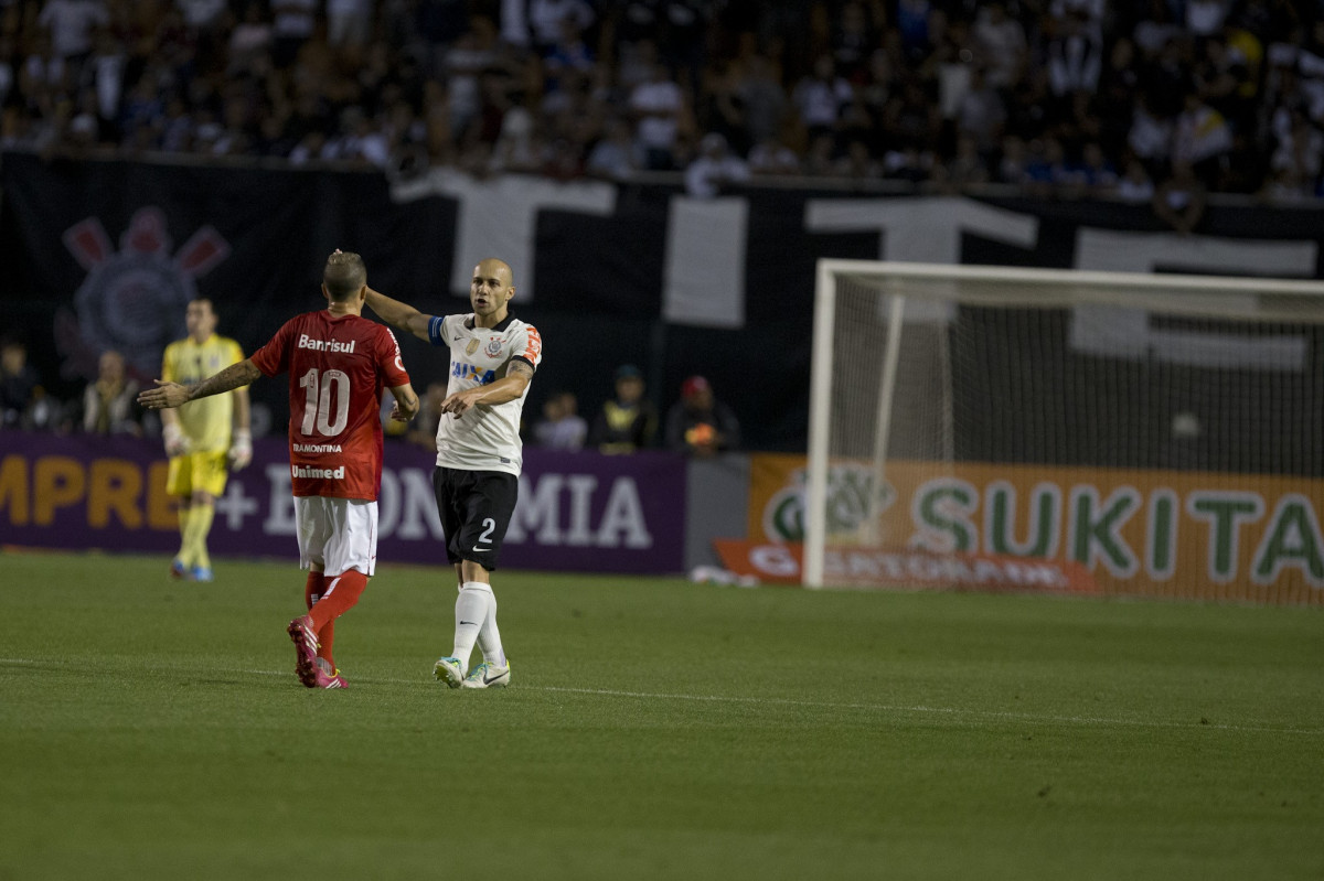 Durante a partida entre Corinthians x Internacional/RS, realizada esta noite no estádio do Pacaembu, válida pela 37ª rodada do Campeonato Brasileiro de 2013