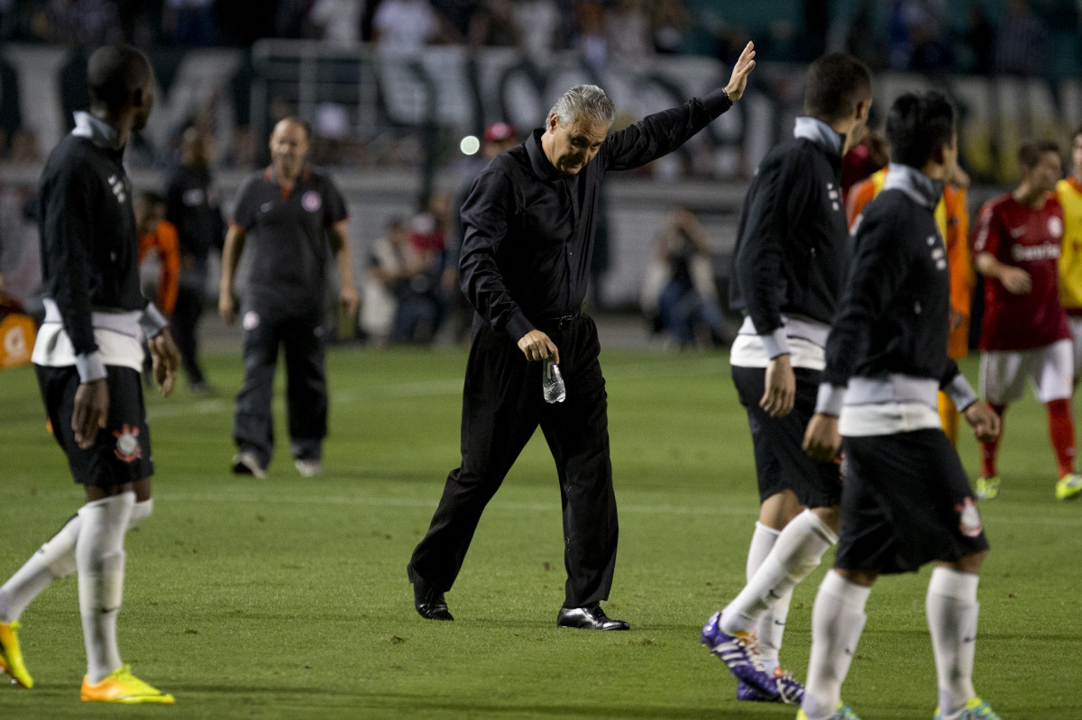 Durante a partida entre Corinthians x Internacional/RS, realizada esta noite no estádio do Pacaembu, válida pela 37ª rodada do Campeonato Brasileiro de 2013
