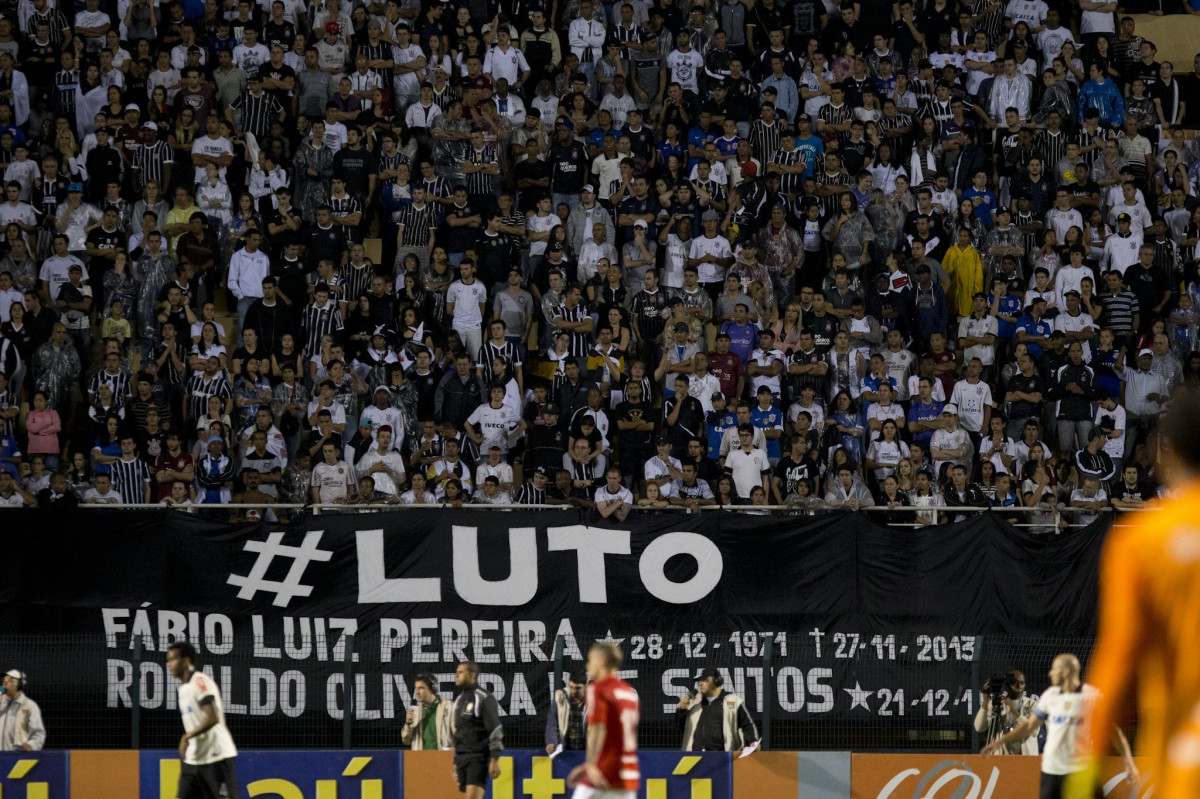 Durante a partida entre Corinthians x Internacional/RS, realizada esta noite no estádio do Pacaembu, válida pela 37ª rodada do Campeonato Brasileiro de 2013