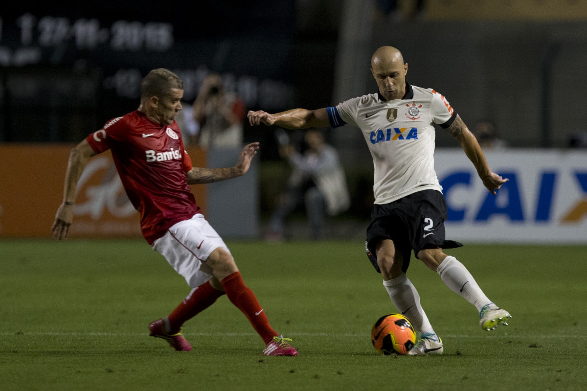 Durante a partida entre Corinthians x Internacional/RS, realizada esta noite no estádio do Pacaembu, válida pela 37ª rodada do Campeonato Brasileiro de 2013