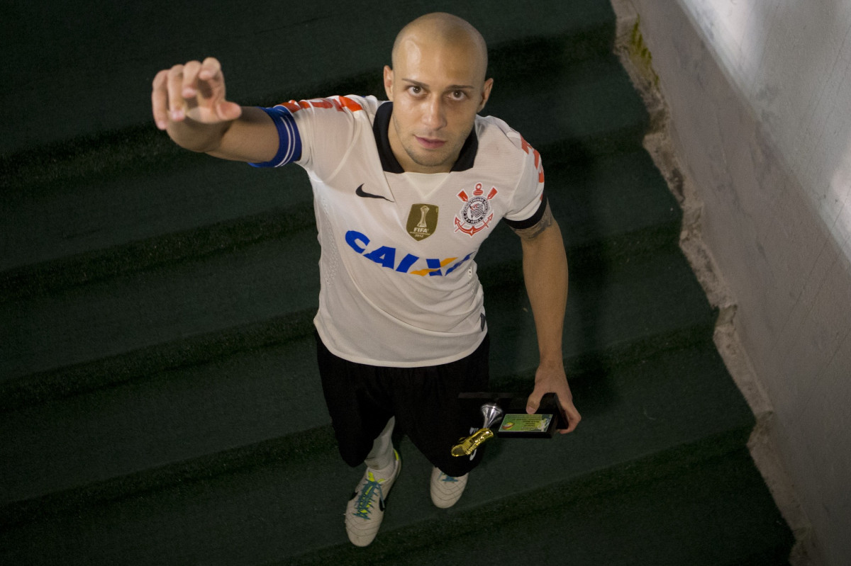 Durante a partida entre Corinthians x Internacional/RS, realizada esta noite no estádio do Pacaembu, válida pela 37ª rodada do Campeonato Brasileiro de 2013