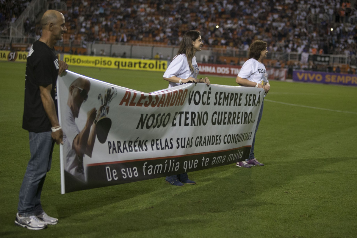 Durante a partida entre Corinthians x Internacional/RS, realizada esta noite no estádio do Pacaembu, válida pela 37ª rodada do Campeonato Brasileiro de 2013