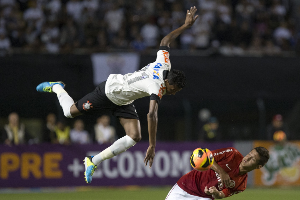 Durante a partida entre Corinthians x Internacional/RS, realizada esta noite no estdio do Pacaembu, vlida pela 37 rodada do Campeonato Brasileiro de 2013