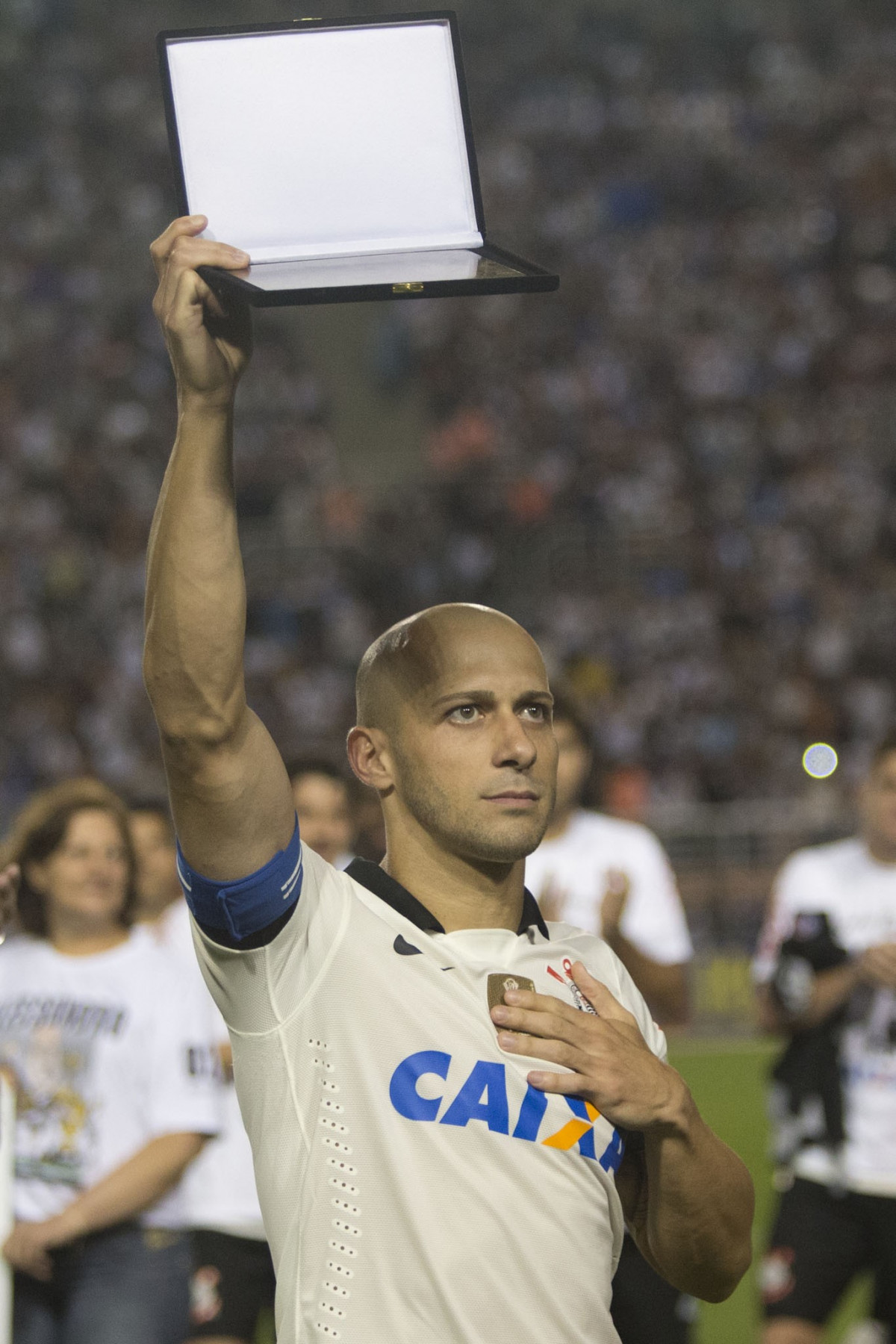 Durante a partida entre Corinthians x Internacional/RS, realizada esta noite no estádio do Pacaembu, válida pela 37ª rodada do Campeonato Brasileiro de 2013