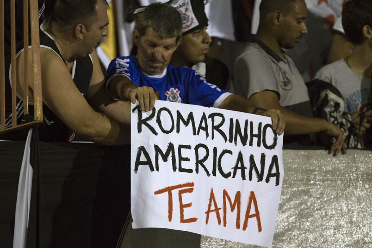 Durante a partida entre Corinthians x Paulista/Jundia, realizada esta noite no estdio Decio Vitta, em Americana, vlida pela 2 rodada do Campeonato Paulista de 2014