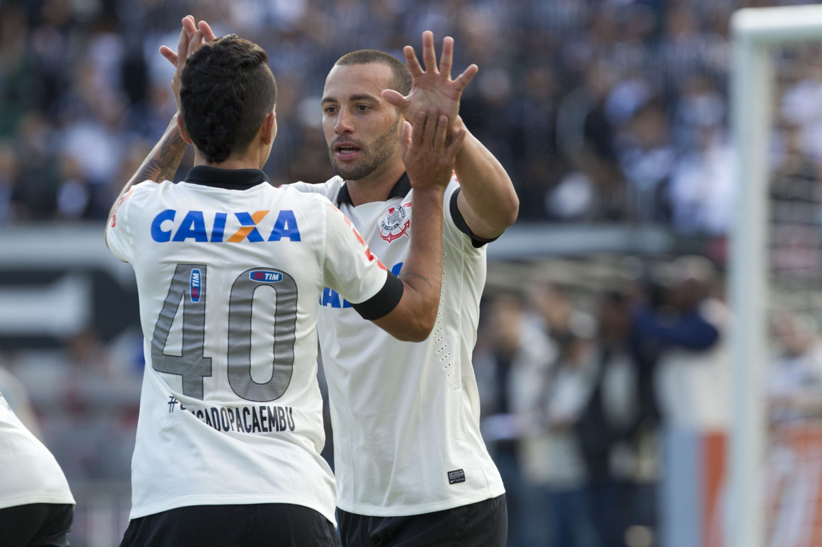 Durante a partida entre Corinthians x Flamengo, realizada esta tarde no estádio do Pacaembu, válida pela 2ª rodada do Campeonato Brasileiro de 2014