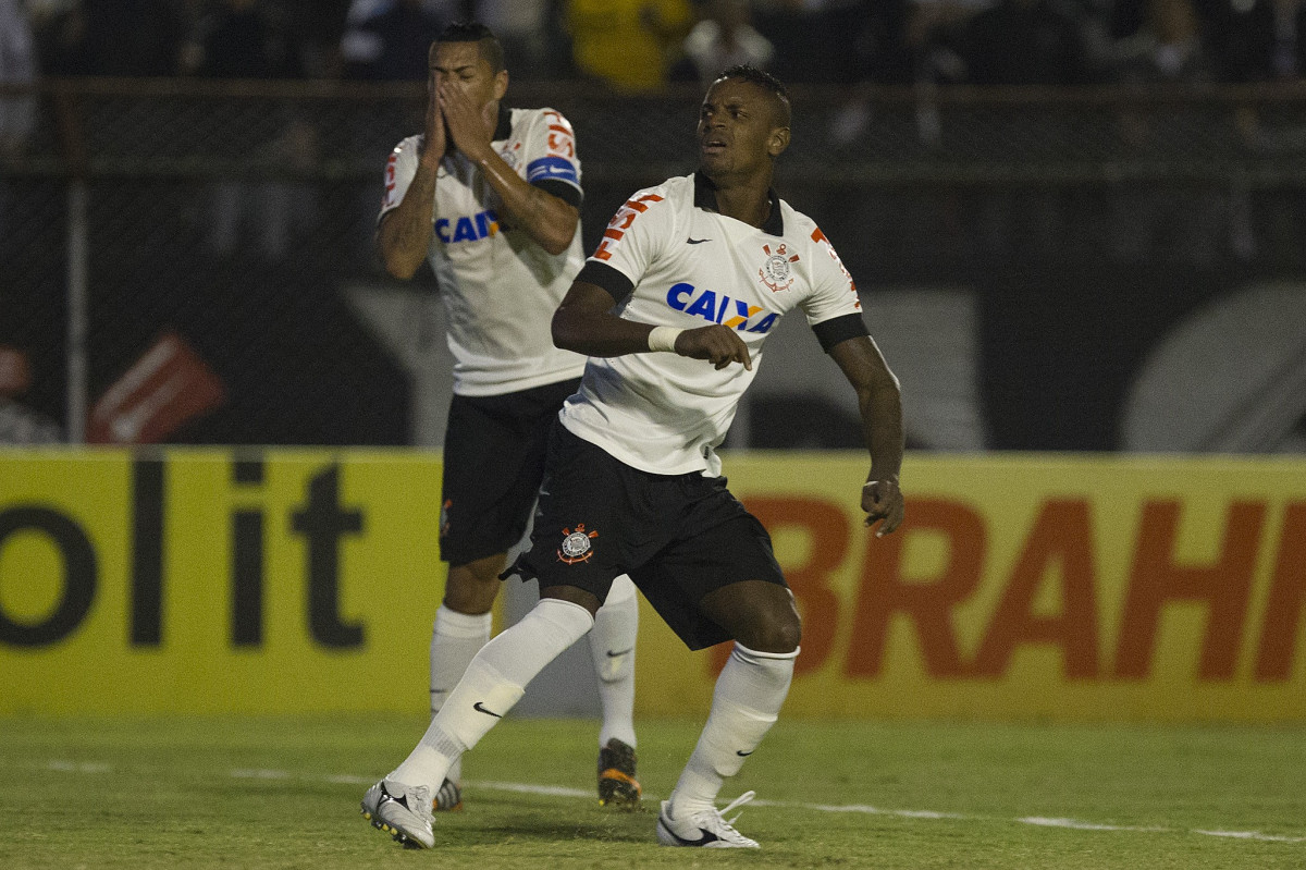 Durante a partida Corinthians x Cruzeiro, realizada esta noite no estádio do Caninde, válida pela 8ª rodada do Campeonato Brasileiro de 2014