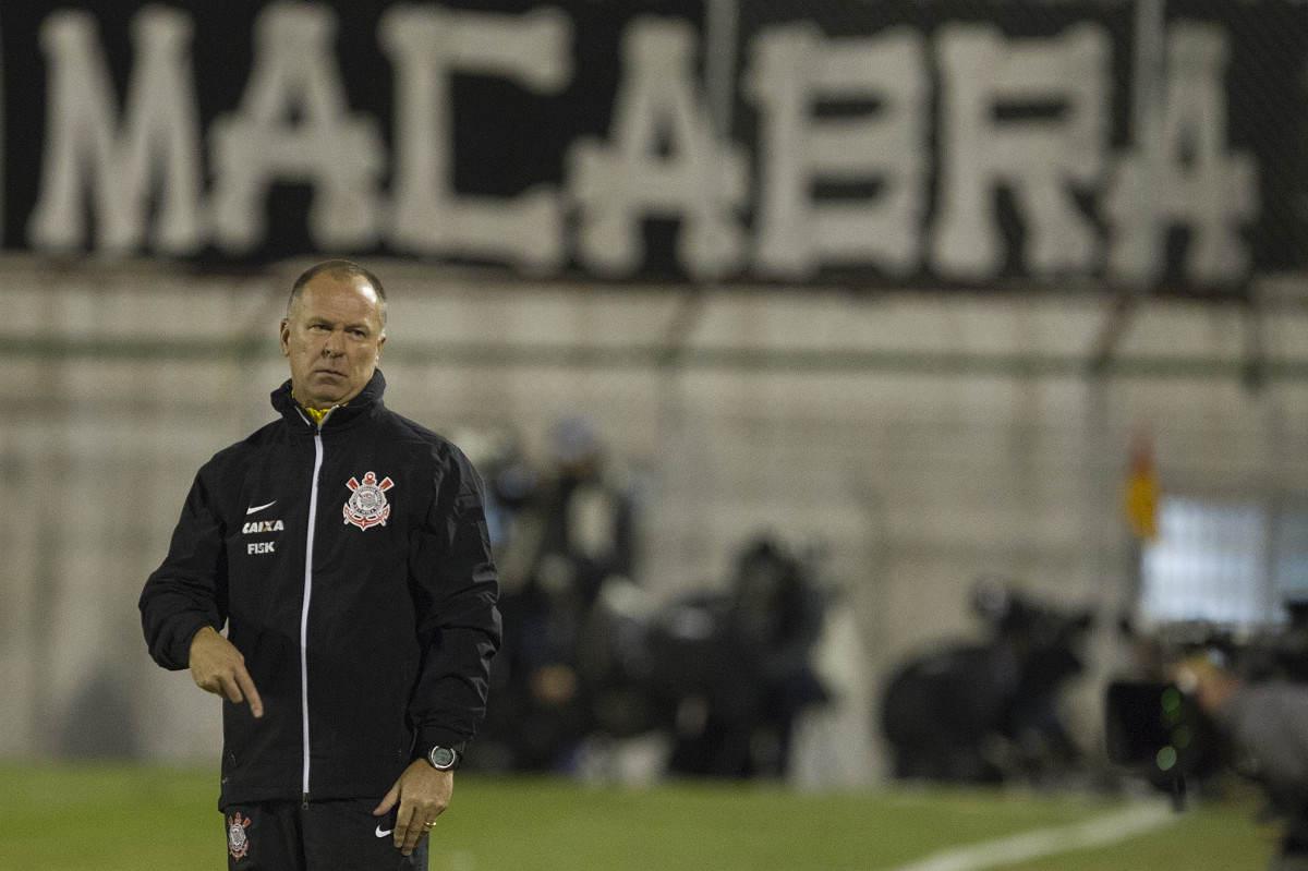 Durante a partida Corinthians x Cruzeiro, realizada esta noite no estádio do Caninde, válida pela 8ª rodada do Campeonato Brasileiro de 2014