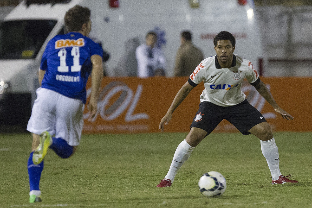 Durante a partida Corinthians x Cruzeiro, realizada esta noite no estdio do Caninde, vlida pela 8 rodada do Campeonato Brasileiro de 2014