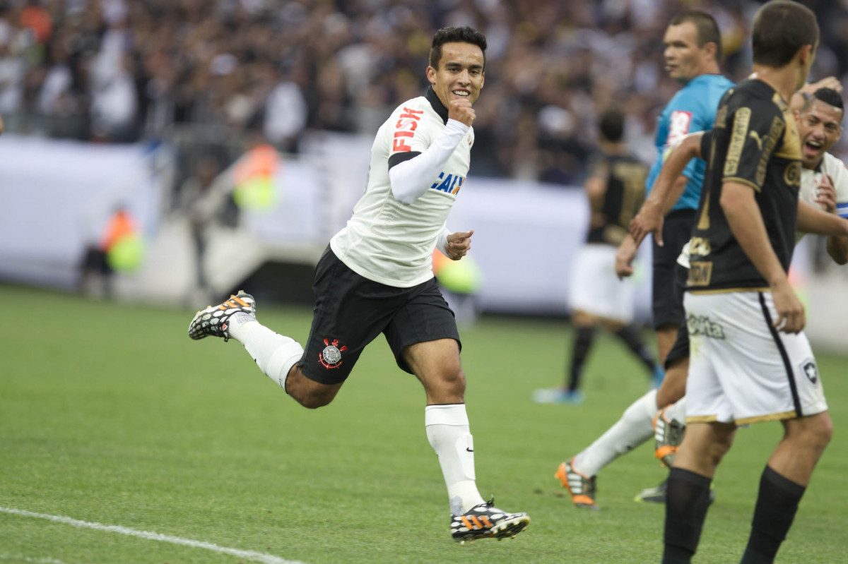 Durante a partida Corinthians x Botafogo, realizada esta tarde na Arena Corinthians, válida pela 9ª rodada do Campeonato Brasileiro de 2014
