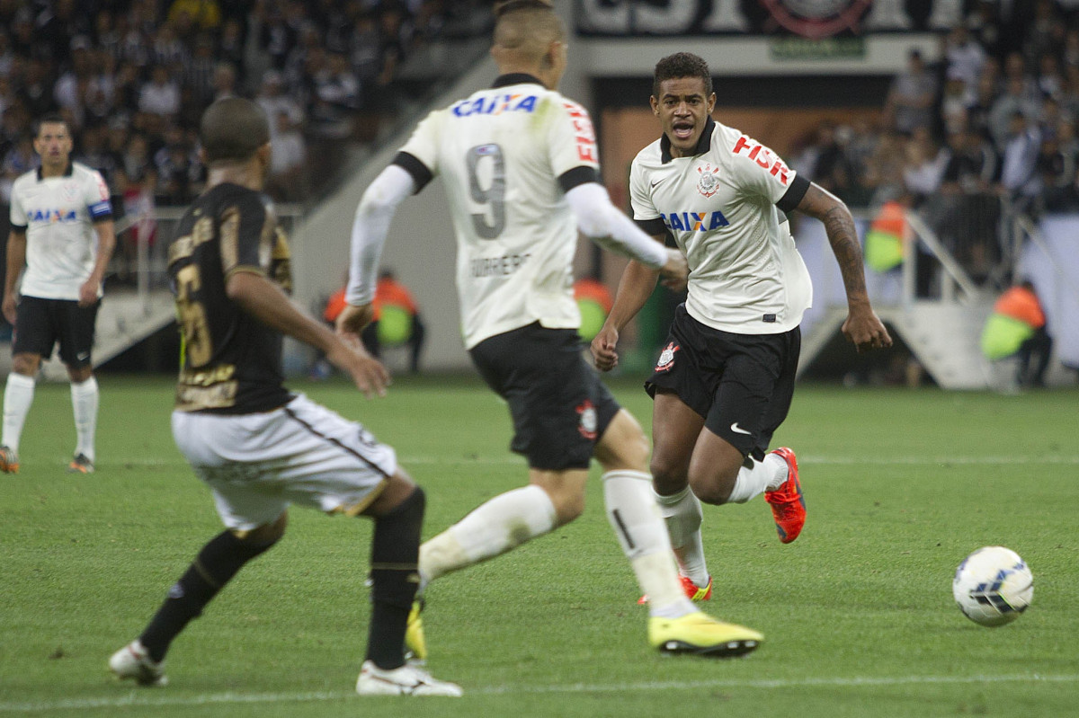 Durante a partida Corinthians x Botafogo, realizada esta tarde na Arena Corinthians, válida pela 9ª rodada do Campeonato Brasileiro de 2014