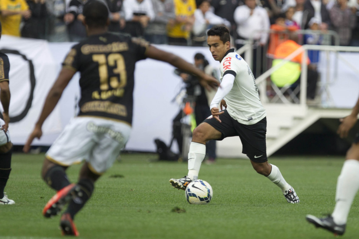 Durante a partida Corinthians x Botafogo, realizada esta tarde na Arena Corinthians, válida pela 9ª rodada do Campeonato Brasileiro de 2014