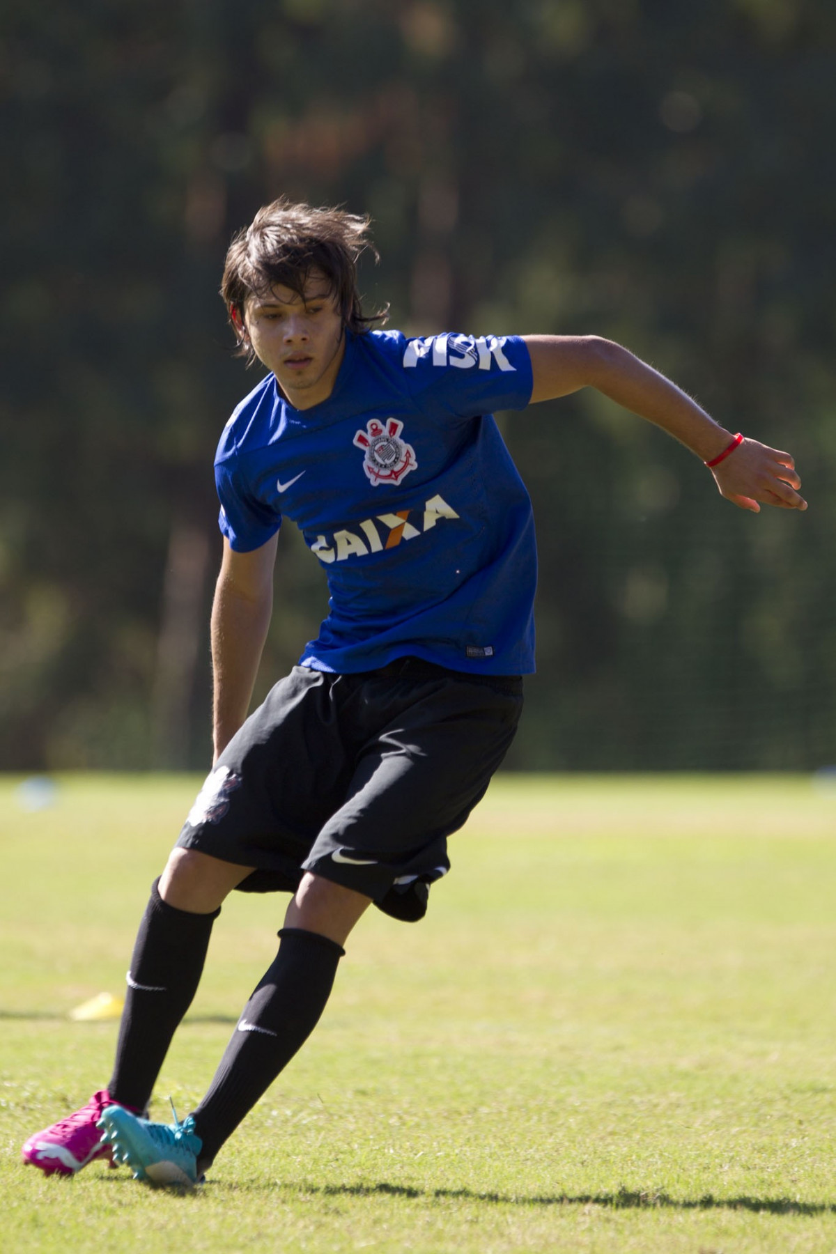 Durante o treino desta manhã no Hotel Fazenda das Amoreiras, na cidade de Extrema/MG. O time faz uma intertemporada preparando-se para o próximo jogo dia 17/07 contra o Internacional/RS, na Arena Corinthians, válido pela 10ª rodada do Campeonato Brasileiro de 2014