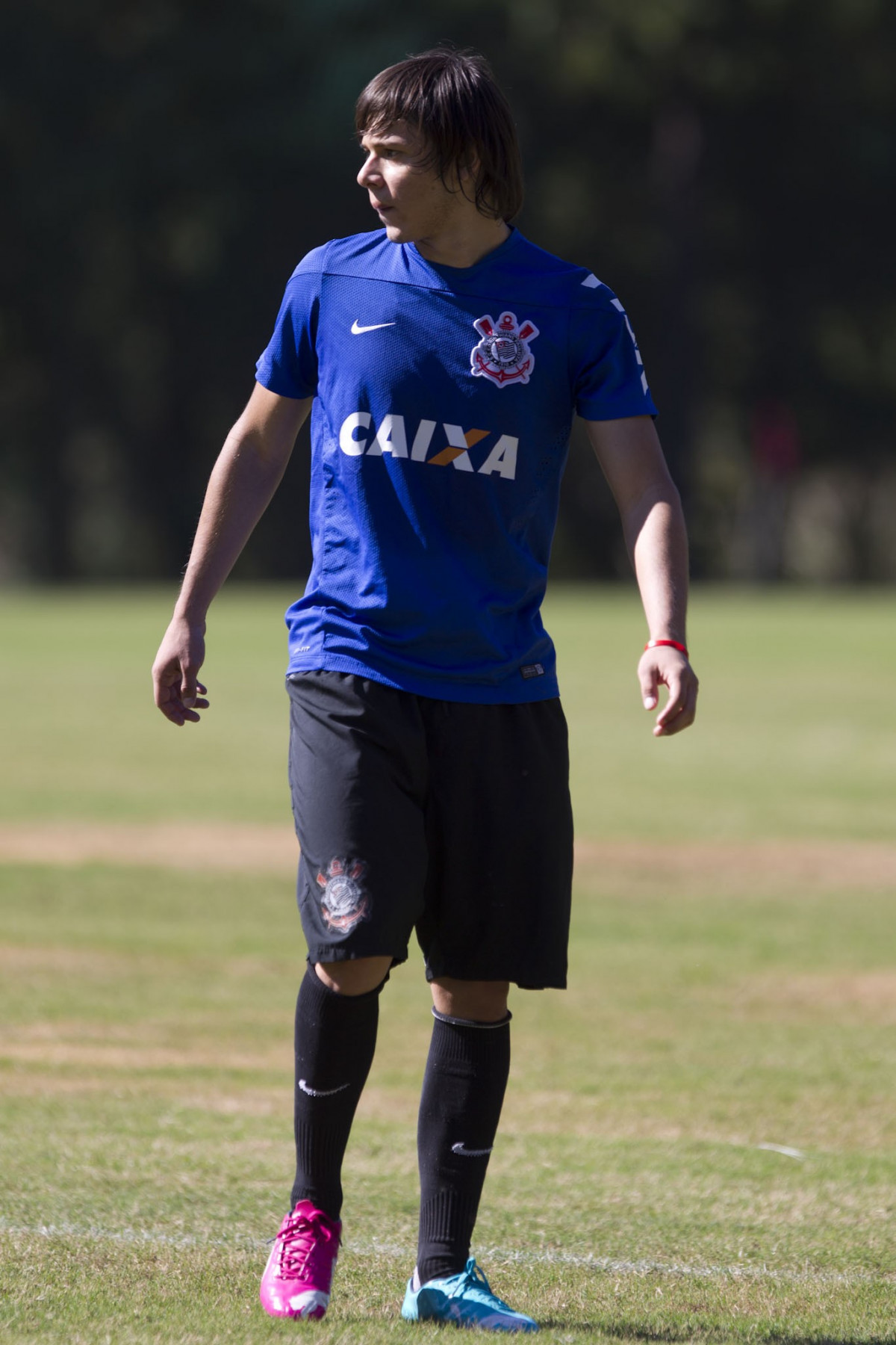 Durante o treino desta manh no Hotel Fazenda das Amoreiras, na cidade de Extrema/MG. O time faz uma intertemporada preparando-se para o prximo jogo dia 17/07 contra o Internacional/RS, na Arena Corinthians, vlido pela 10 rodada do Campeonato Brasileiro de 2014