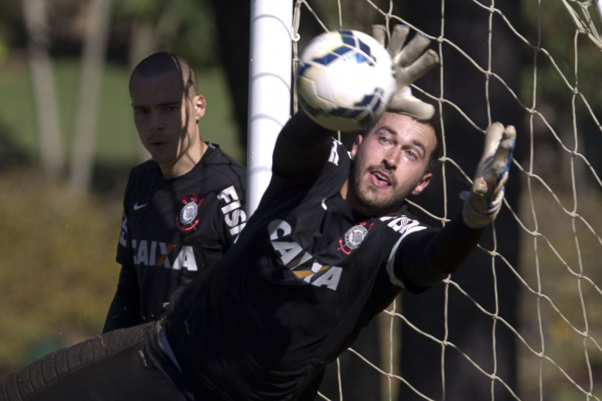 Durante o treino desta manhã no Hotel Fazenda das Amoreiras, na cidade de Extrema/MG. O time faz uma intertemporada preparando-se para o próximo jogo dia 17/07 contra o Internacional/RS, na Arena Corinthians, válido pela 10ª rodada do Campeonato Brasileiro de 2014