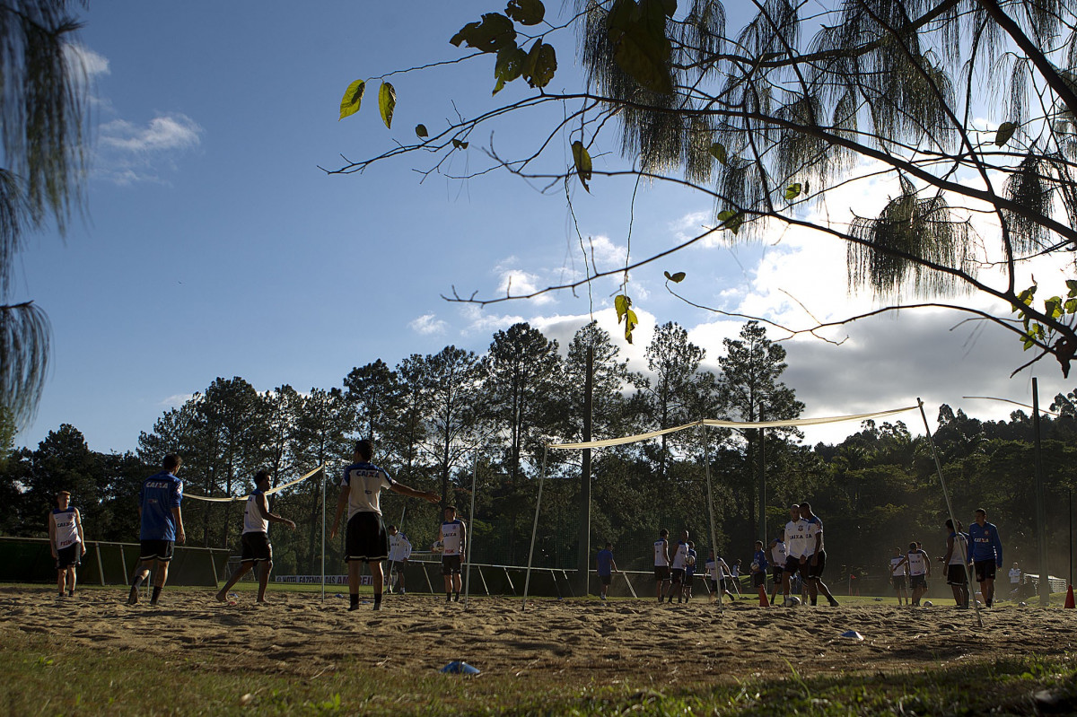 Durante o treino desta tarde no Hotel Fazenda das Amoreiras na cidade de Extrema/MG. O time faz uma intertemporada preparando-se para o prximo jogo dia 17/07 contra o Internacional/RS, na Arena Corinthians, vlido pela 10 rodada do Campeonato Brasileiro de 2014