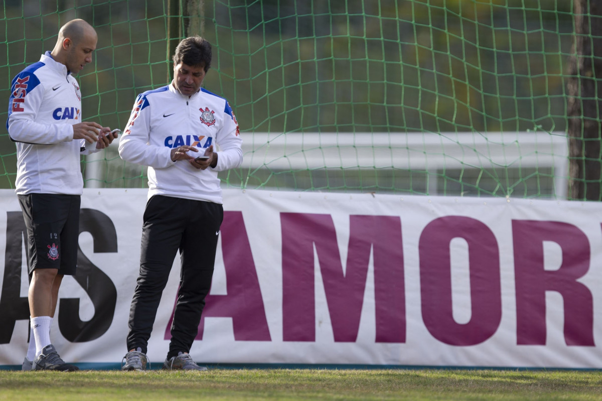 Durante o treino esta tarde no Hotel Fazenda das Amoreiras na cidade de Extrema/MG. O time faz uma intertemporada preparando-se para o prximo jogo dia 17/07 contra o Internacional/RS, na Arena Corinthians, vlido pela 10 rodada do Campeonato Brasileiro de 2014