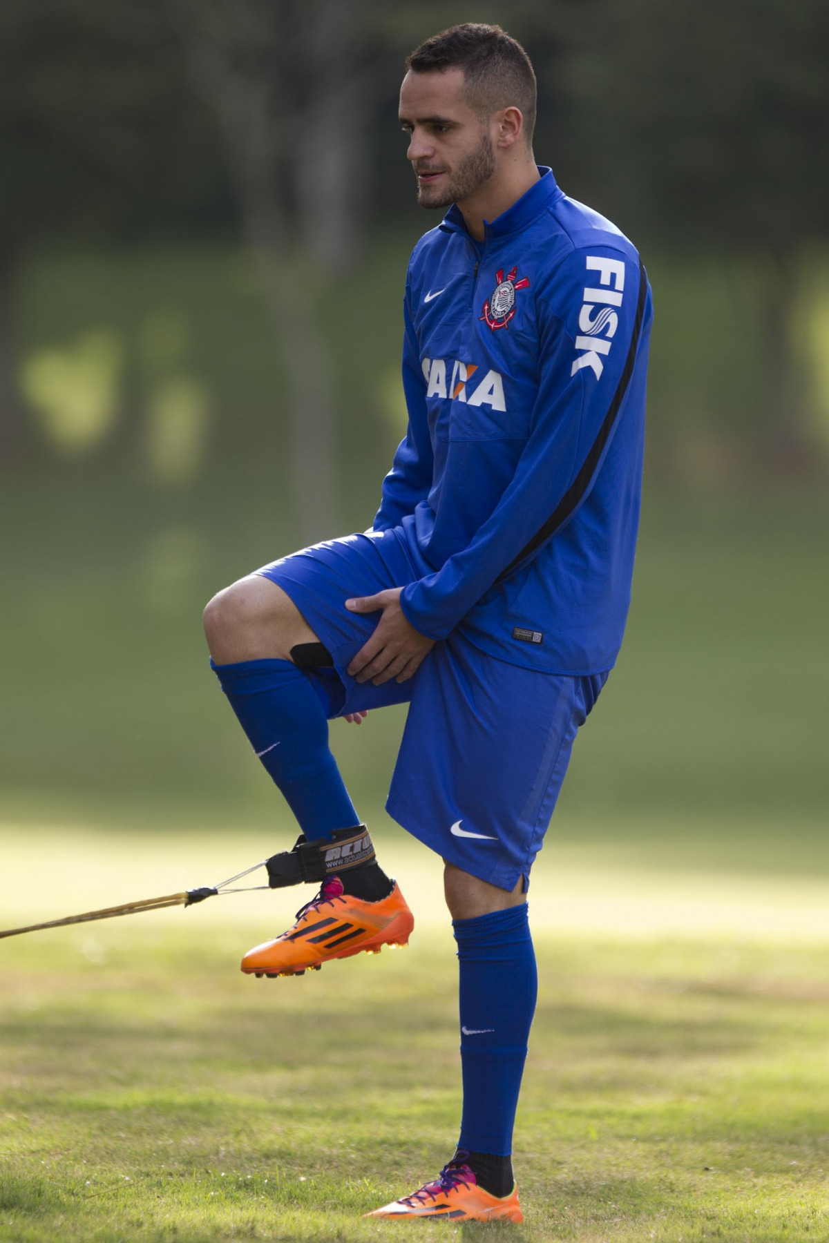 Durante o treino esta tarde no Hotel Fazenda das Amoreiras na cidade de Extrema/MG. O time faz uma intertemporada preparando-se para o prximo jogo dia 17/07 contra o Internacional/RS, na Arena Corinthians, vlido pela 10 rodada do Campeonato Brasileiro de 2014