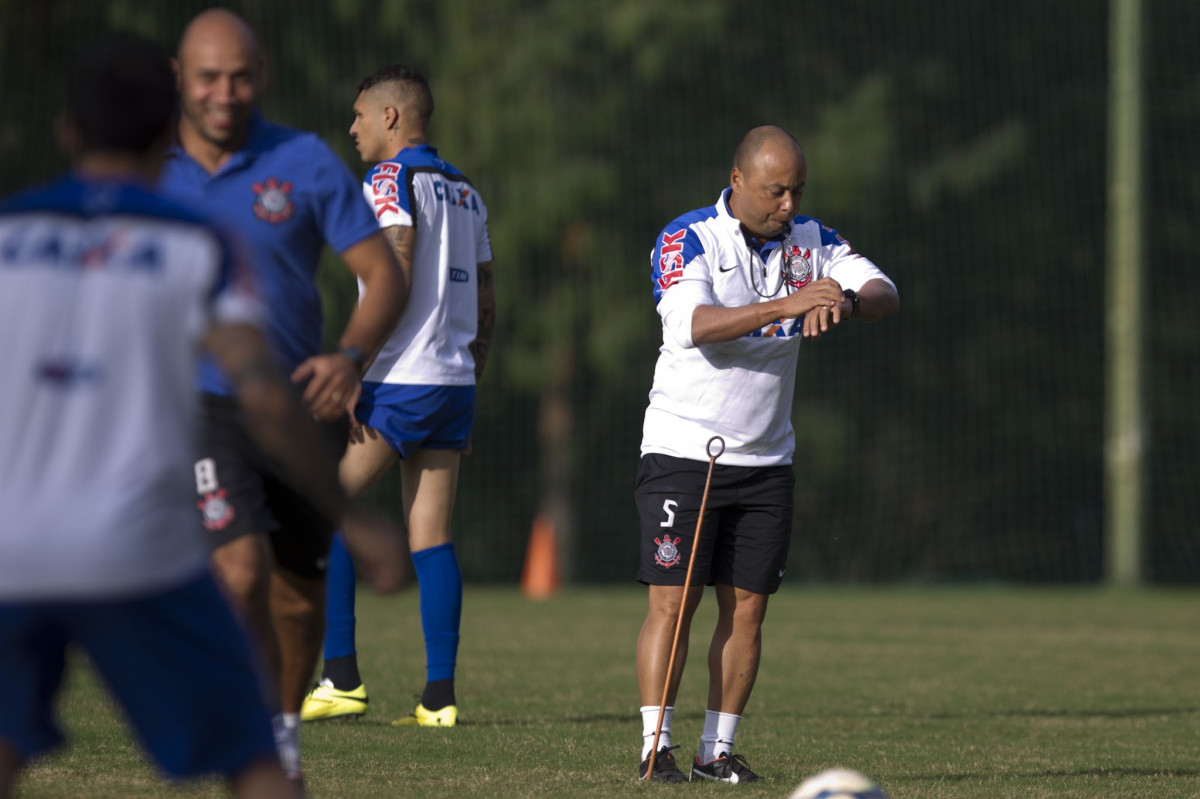 Durante o treino esta tarde no Hotel Fazenda das Amoreiras na cidade de Extrema/MG. O time faz uma intertemporada preparando-se para o prximo jogo dia 17/07 contra o Internacional/RS, na Arena Corinthians, vlido pela 10 rodada do Campeonato Brasileiro de 2014