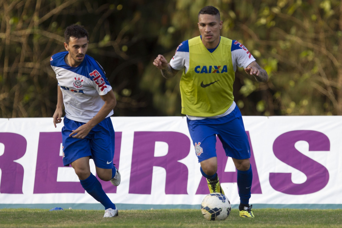 Durante o treino esta tarde no Hotel Fazenda das Amoreiras na cidade de Extrema/MG. O time faz uma intertemporada preparando-se para o prximo jogo dia 17/07 contra o Internacional/RS, na Arena Corinthians, vlido pela 10 rodada do Campeonato Brasileiro de 2014