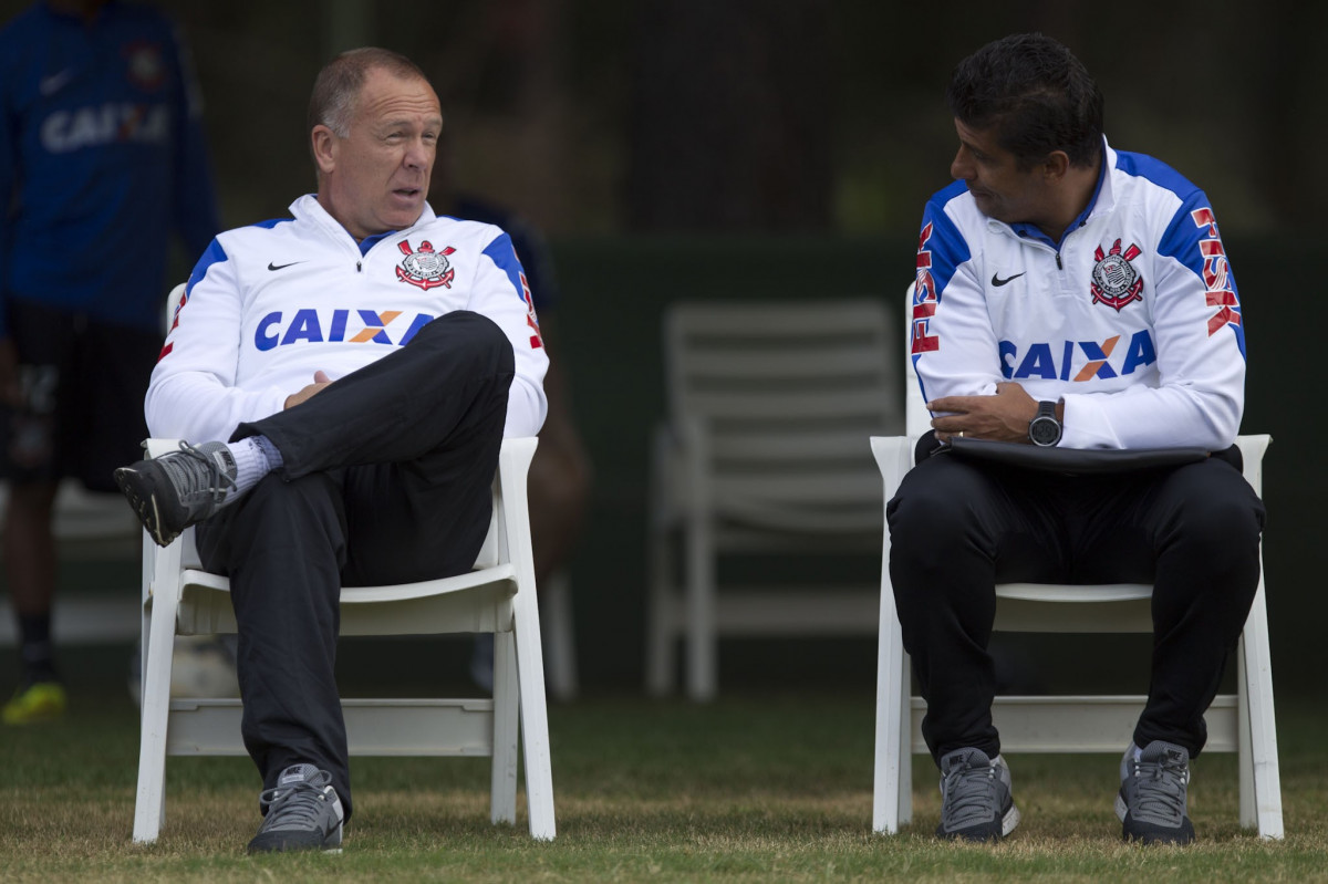 Durante o treino desta tarde no Hotel Fazenda das Amorerias, na cidade de Extrema/MG. O time faz uma intertemporada preparando-se para o prximo jogo dia 17/07 contra o Internacional/RS, na Arena Corinthians, vlido pela 10 rodada do Campeonato Brasileiro de 2014